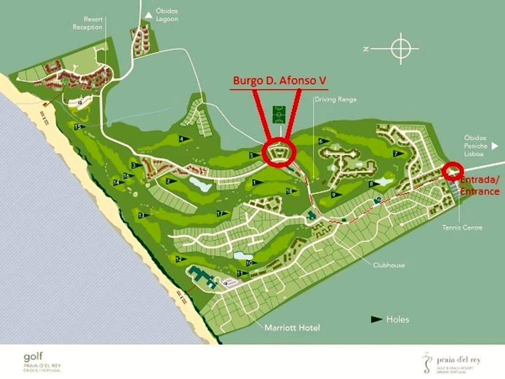 Burgo Dom Afonso V Golf & Beach Resort Praia del Rei Exterior photo